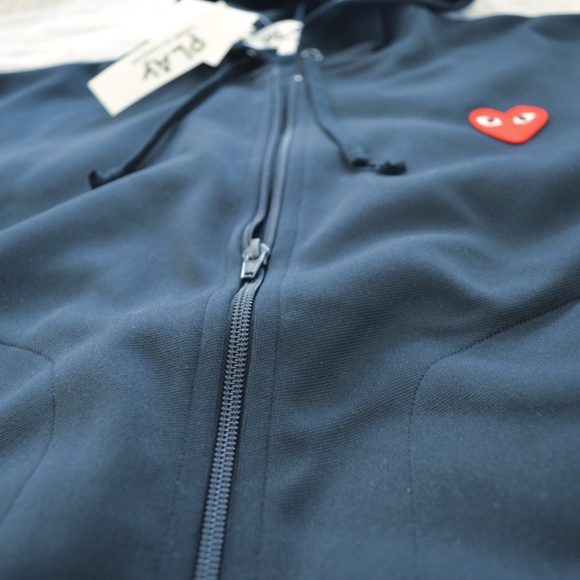 Comme des garçons play zip up hoodie - Picture 9 of 10